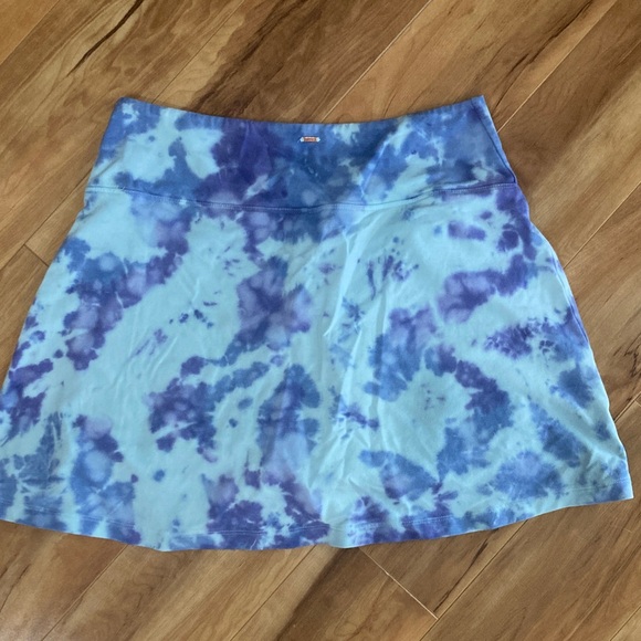 Victoria's Secret Blue and Purple Skater Skirt - Picture 5 of 5